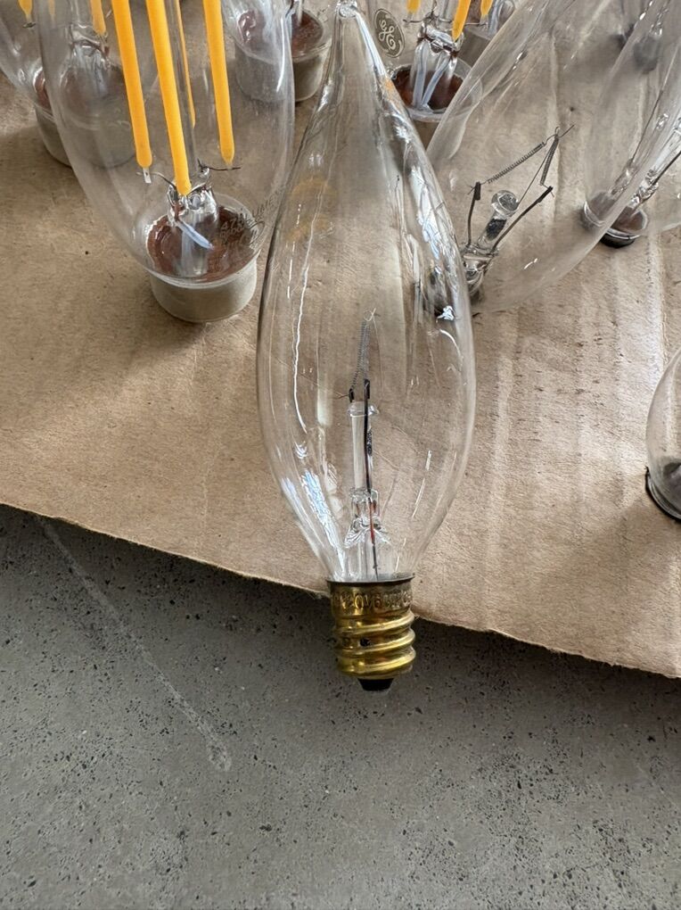Candelabre Base Light Bulbs
