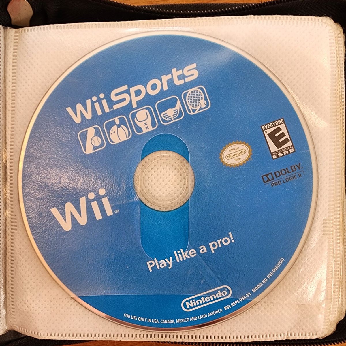 Wii Sports Disc for Nintendo Wii - Used Game