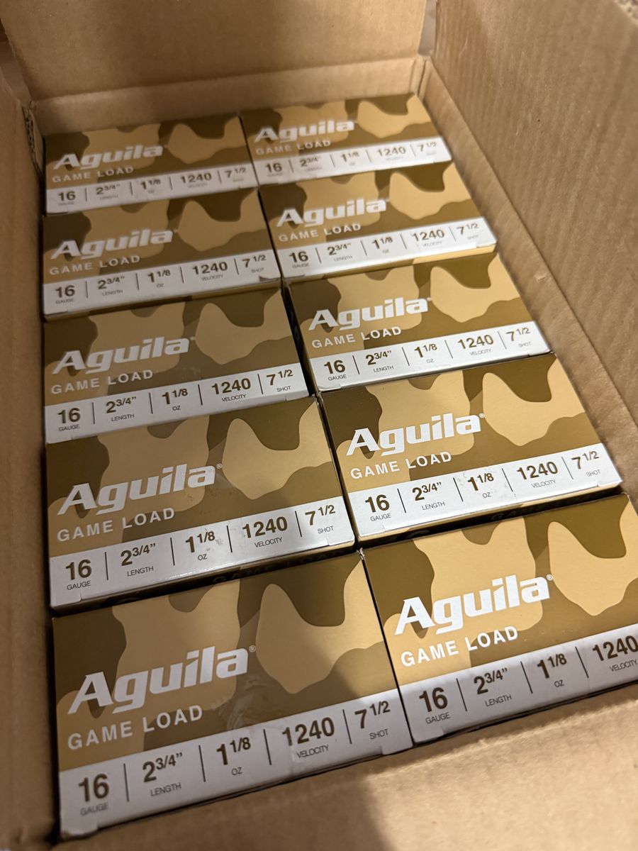 16 Gauge Aguila Shotshells