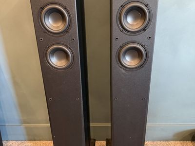Dayton Audio MK442T transmission line tower speakers