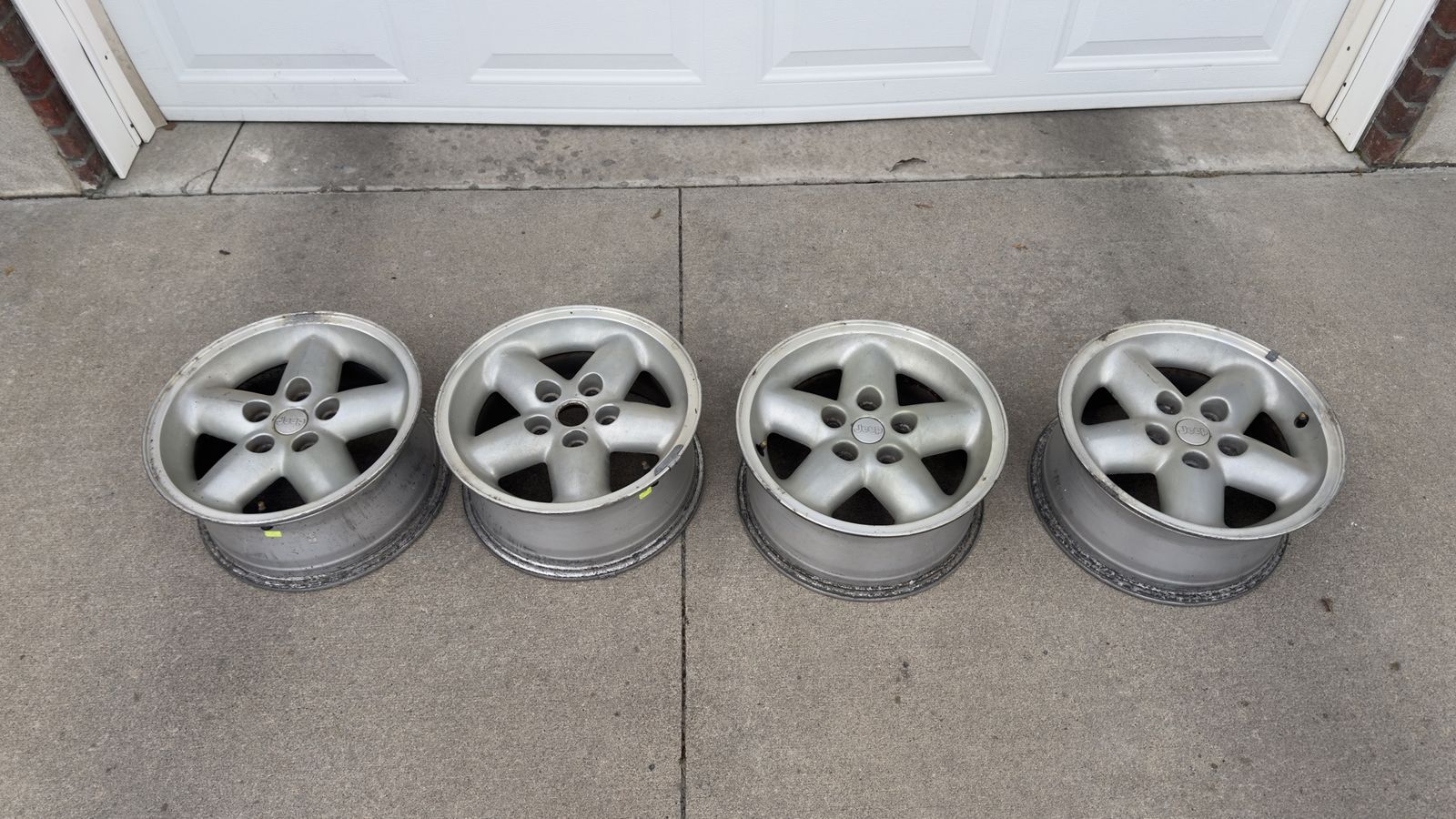 Stock Jeep Wrangler Rims