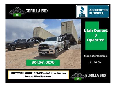 20' and 40' High Cube Shipping Containers. Great Office, Shed, Used and New One Trip Conex, Connex, Storage, Best Price!