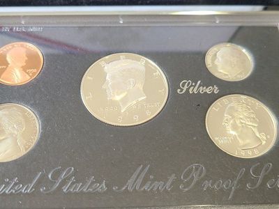 1998 united states mint premier silver proof set