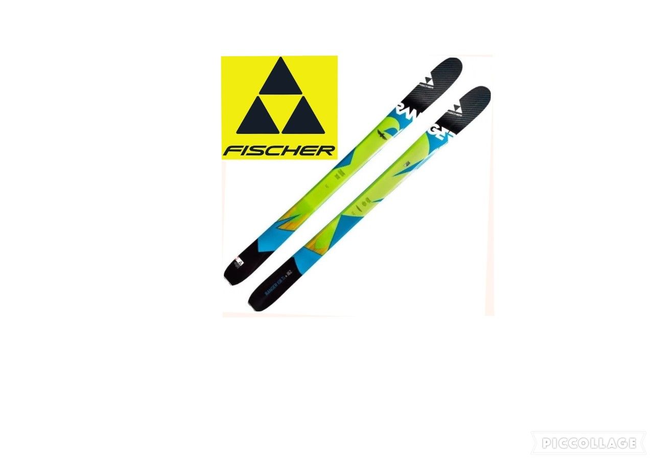 TUNED ready to ride! FISCHER ranger twin tip all mountain junior skis tip tail rocker 142cm kids bindings