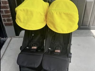 Mountain Buggy Nano Duo Lightweight Double Stroller - Excellent Condition (Was $450 New)