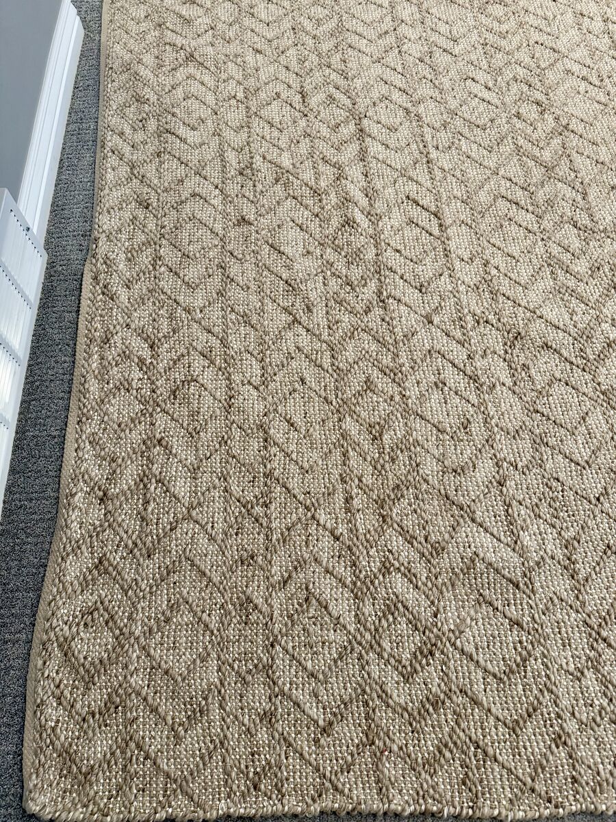 Wool/jute handwoven rug 12’ x 15’
