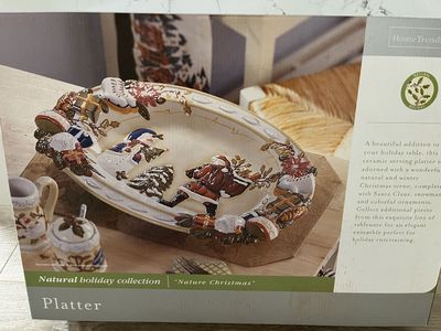CHRISTMAS PLATTER FOR SALE