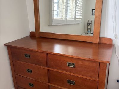 Solid wooden dresser