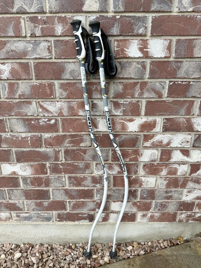 47 Inch Bent Curved Scott Series 4 Race Ski Poles