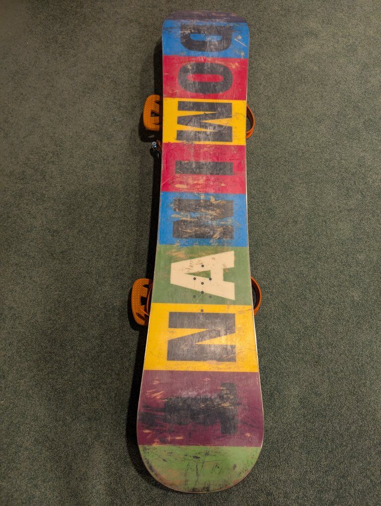 burton dominat 159 with burton cartel bindings