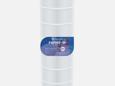 Future Way CC150 Pool Filter PAP150 R173216 C-9415 FC-0687 150 Sq Ft Open Box