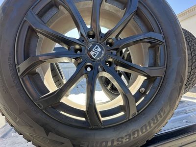 Used MSW Type 48 Black wheels