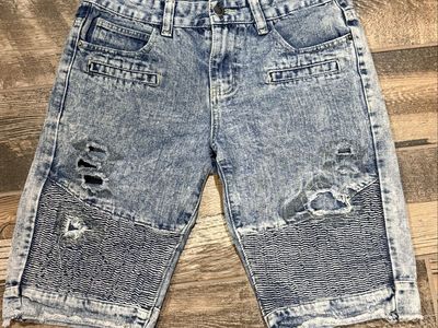Men Size 30 Distressed Jean Shorts