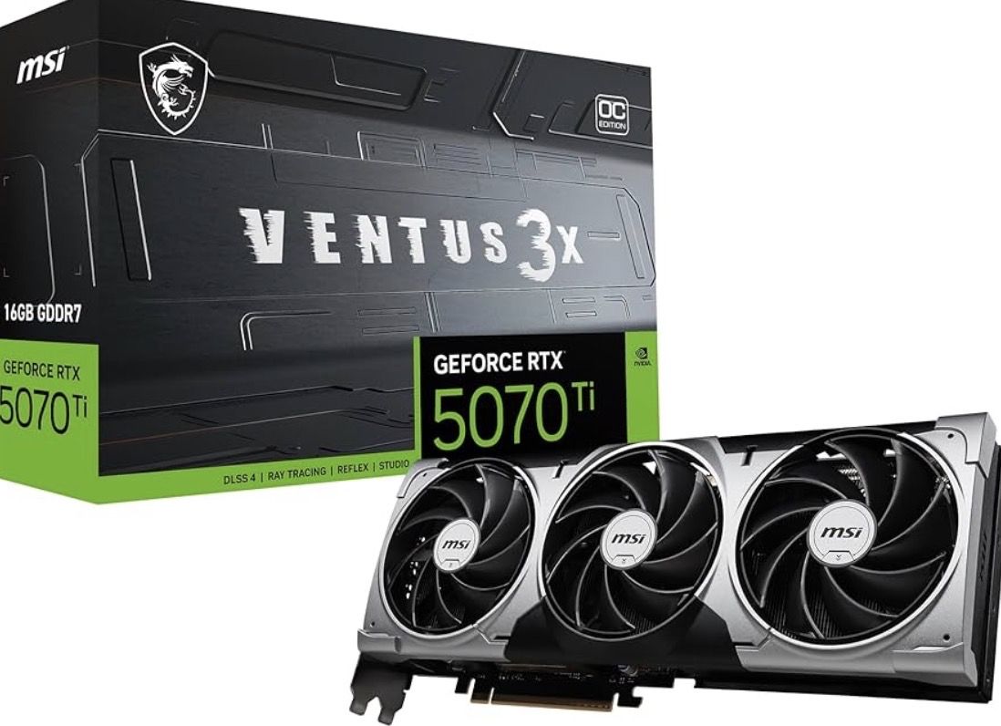 Brand New Sealed In Box MSI 5070 ti