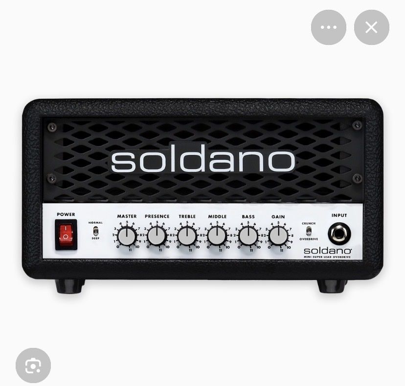 Soldano SLO Mini Super Lead Overdrive 30W Mini Amp Head with FX Loop. Guitar amplifier