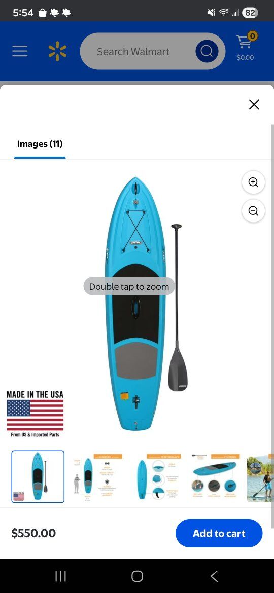 x2 New Lifetime paddle boards