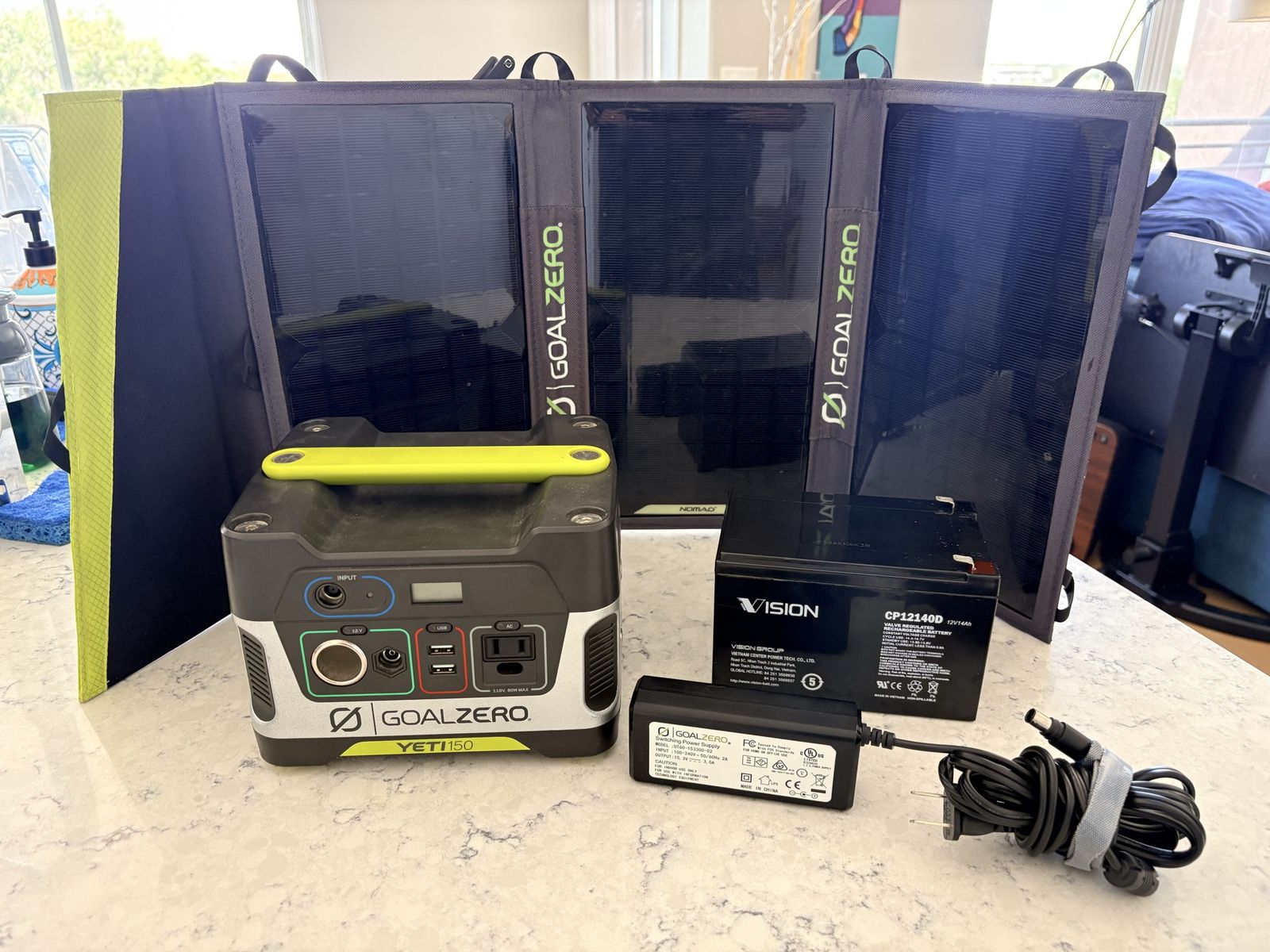 Yeti 150 + Nomad 20 Solar bundle