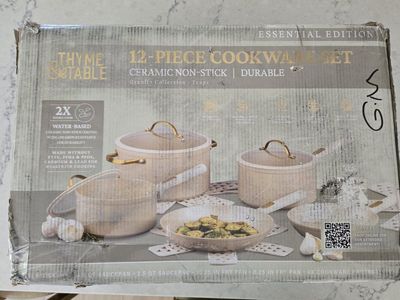 Thyme & Table 12 pc Cookware Set