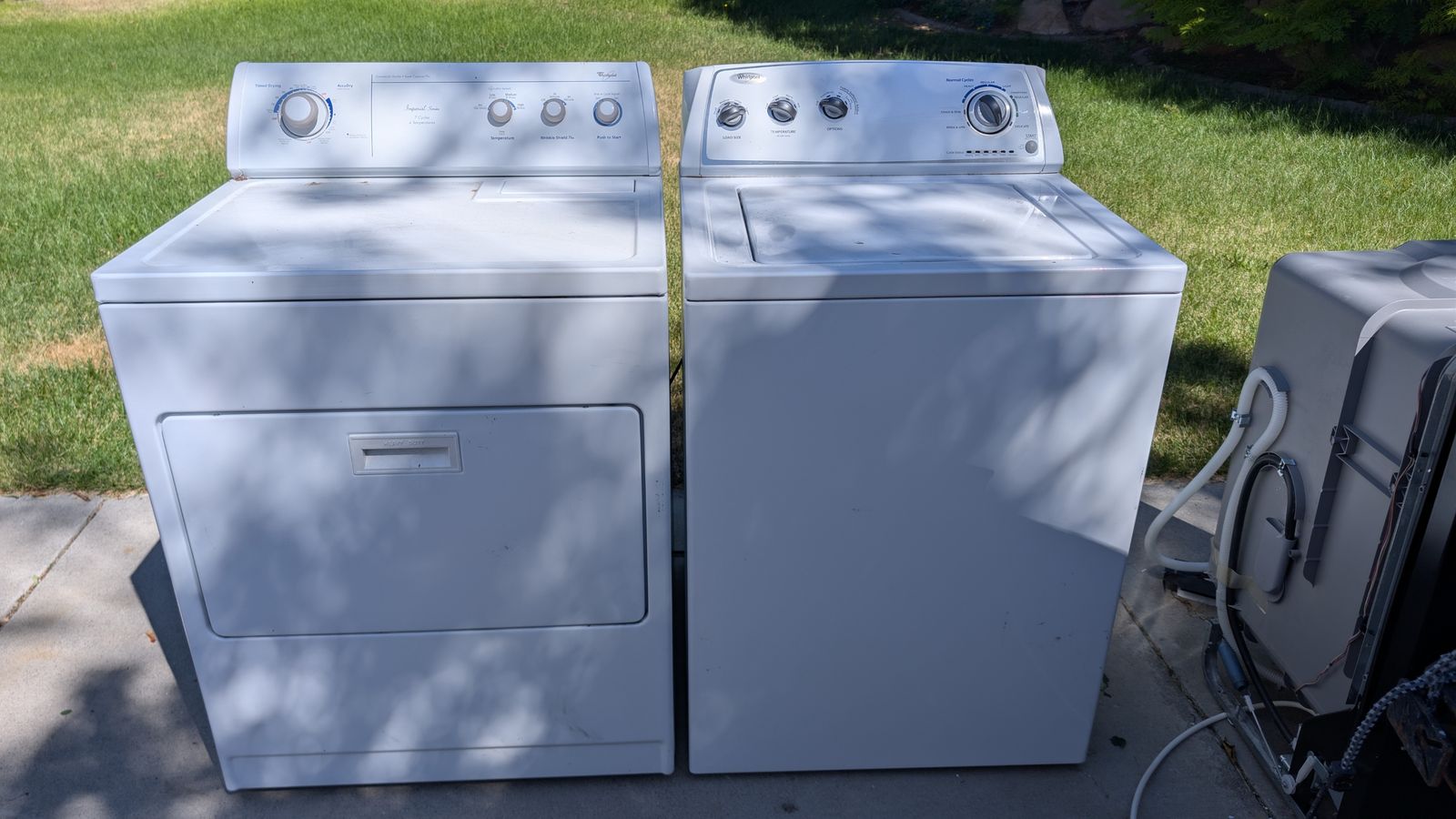 Whirlpool Washer & Dryer Set and Other Used Appliances - Remodel Sale