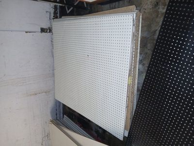 4x4 peg boards and 4x6