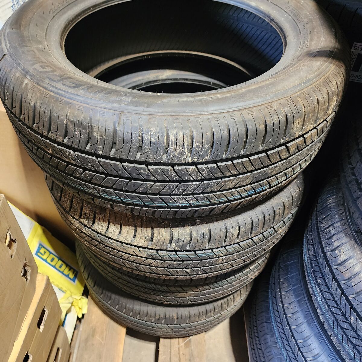 New Set of 4 Hankook Tires 205/55R16 91H Year 2024 Kinergy GT