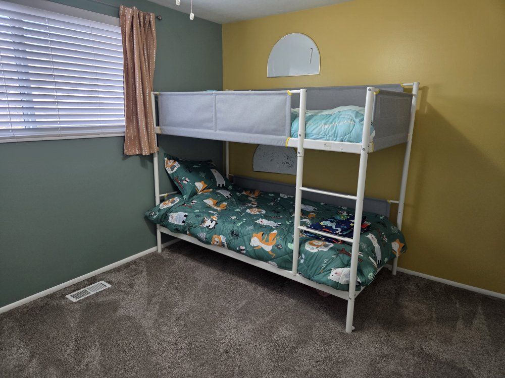 IKEA VITVAL Bunk Bed (Twin) – Like New