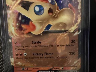 Victini ex 033/197 - Pokémon TCG Obsidian Flames Ultra Rare Holographic Card