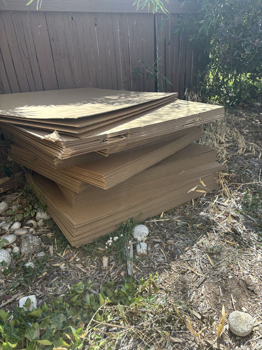 Free Landscaping Cardboard