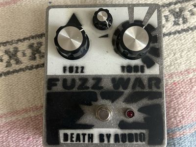 Death By Audio Fuzz War Guitar Effects Pedal
