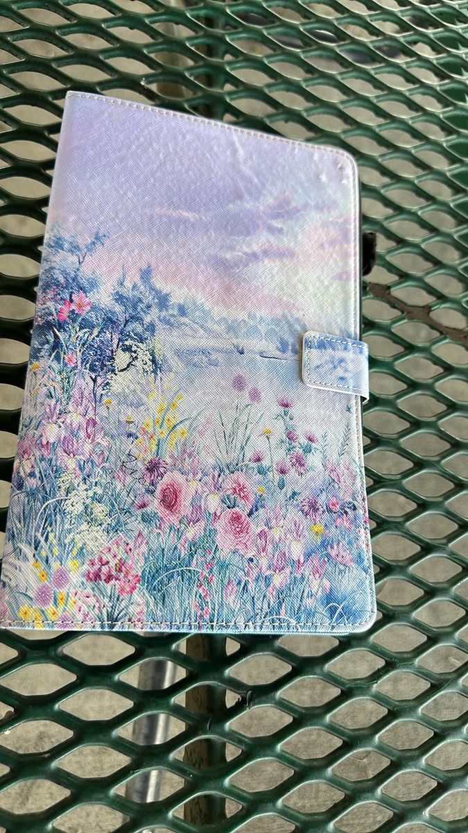 Amazon Fire HD Tablet with Floral Folding Case Cover