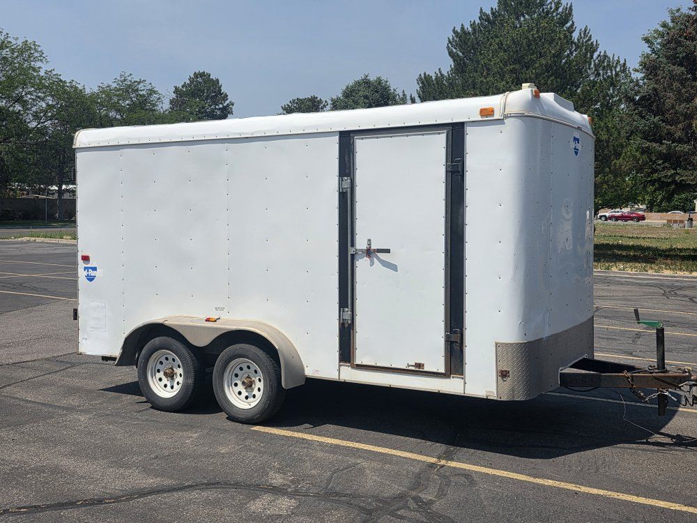 Cargo Trailer - Enclosed, Dual Axle, Ready for Hauling
