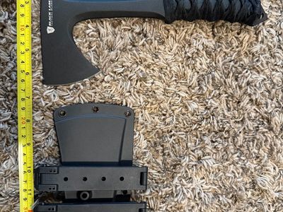 “Shock N’ Awe” tomahawk - Black Label Tactical Blades
