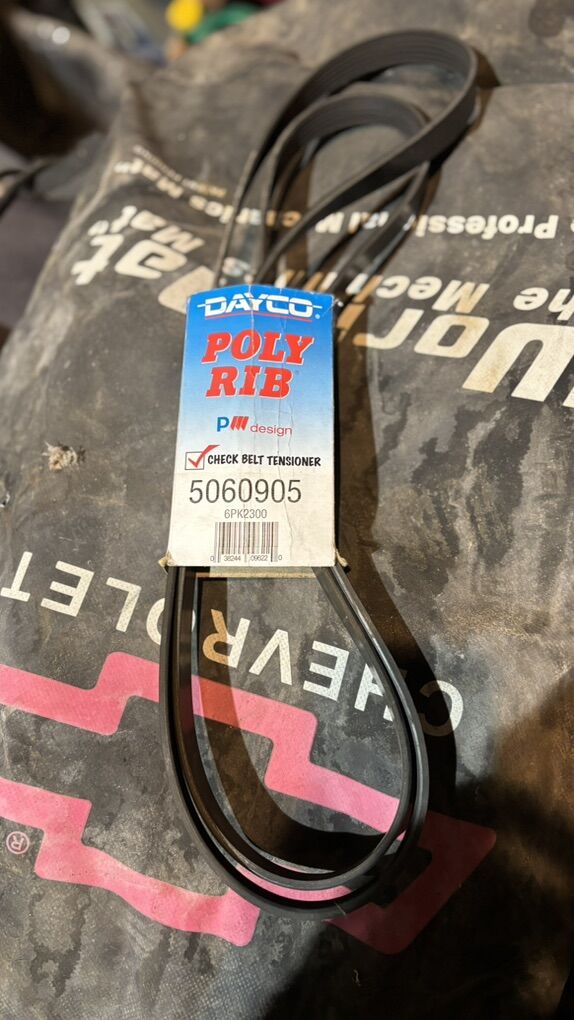 Serpentine  Dayco Poly Brand New Belt