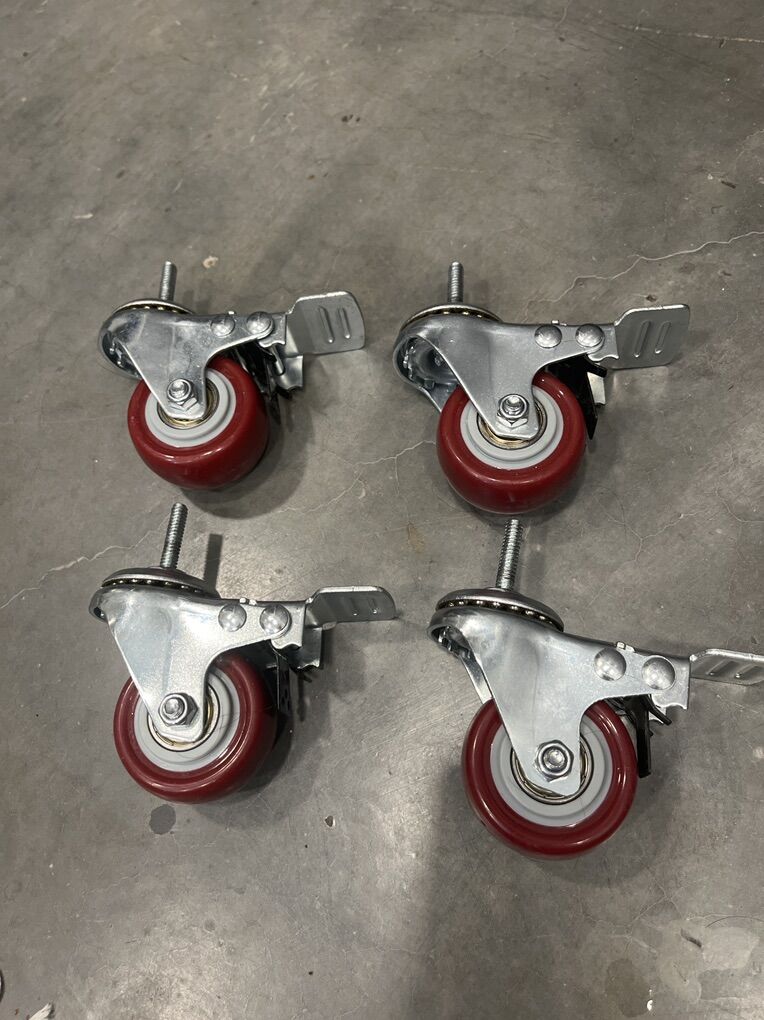 Lockable Swivel Caster Wheels
