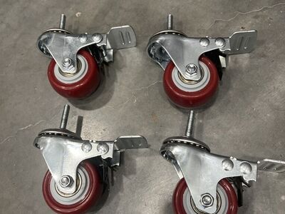 Lockable Swivel Caster Wheels