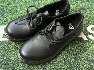 Black Dr. Martens.