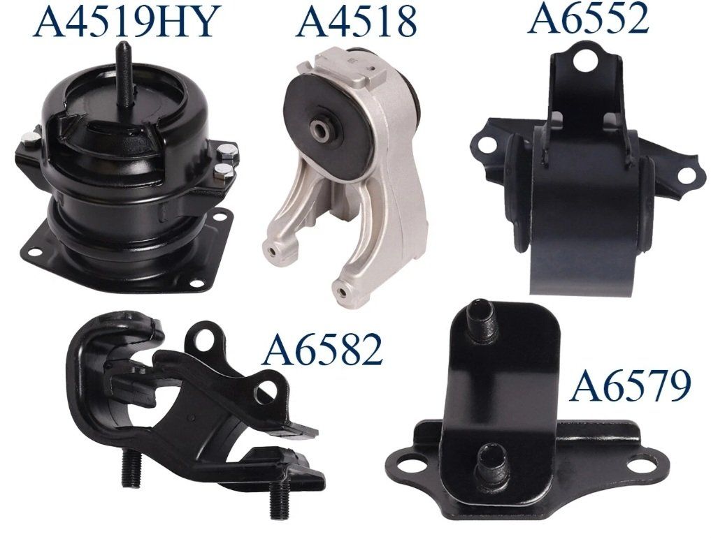 5 Engine Motor & Transmission Mount for 1999-2004 Honda Odyssey 3.5L with Hydraulic