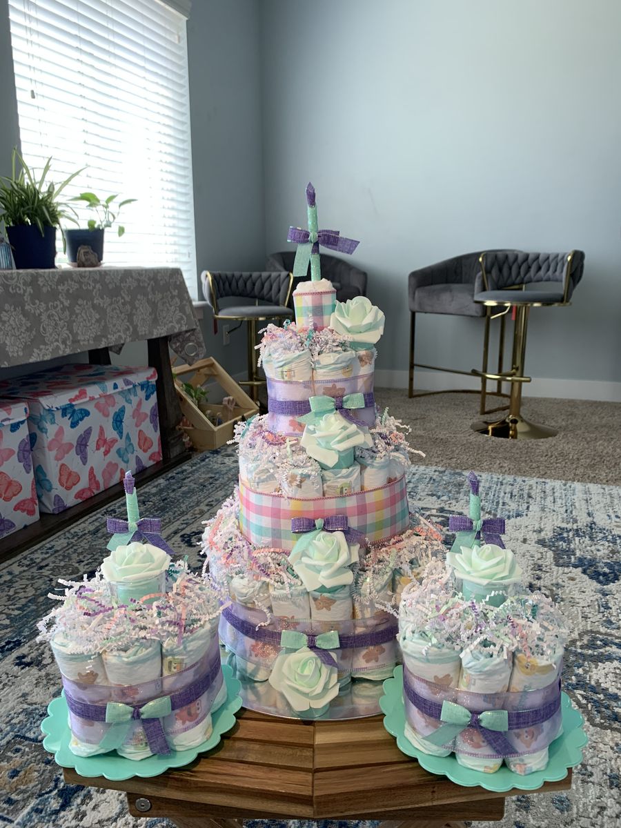 Baby Shower Diaper Cake
