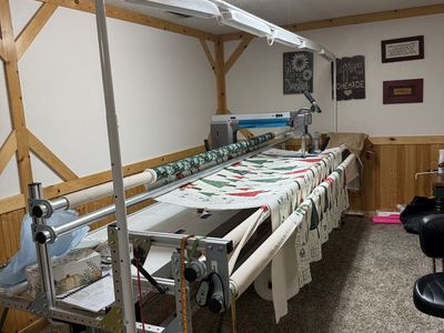 M24 Computerized Quilting Machine Long Arm Sewing System - Used