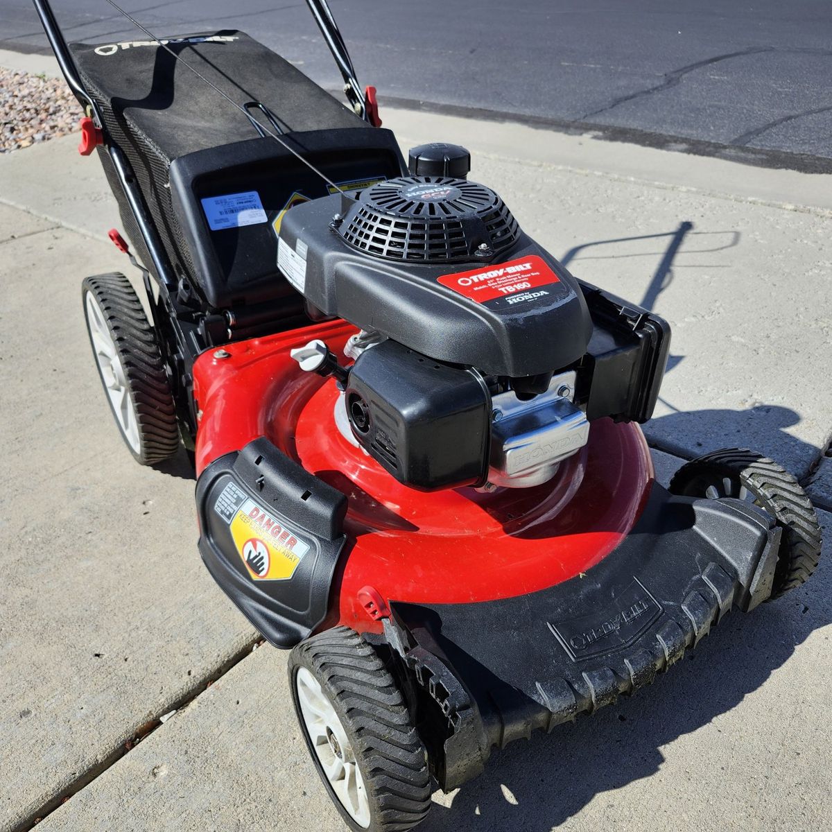 Troybilt push mower