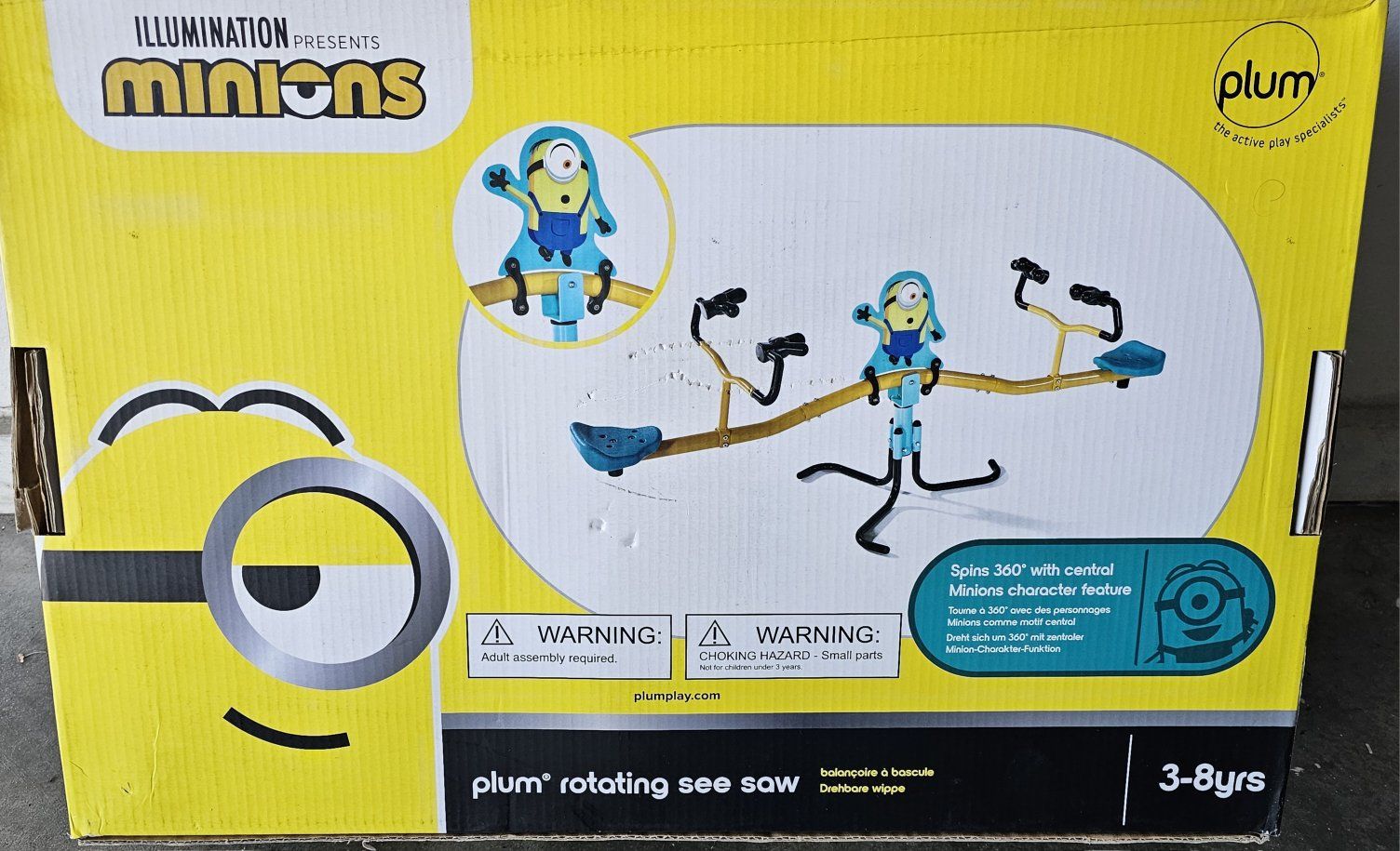 Minions rotating see saw new/unopened