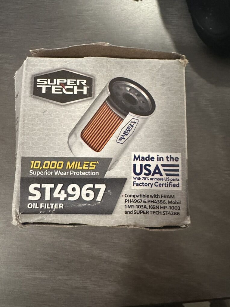 SuperTech Oil Filter ST4967