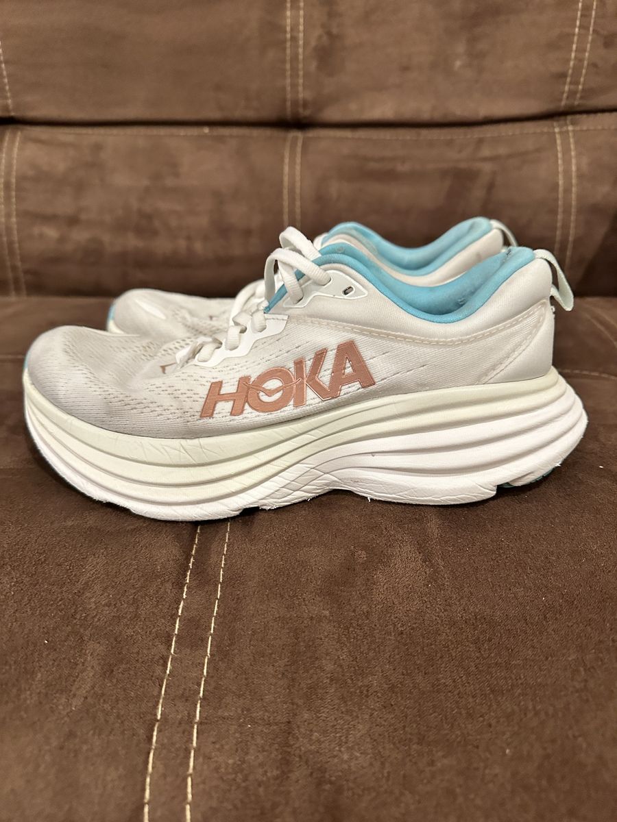 White Hokas