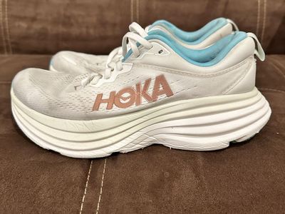White Hokas