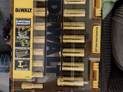 3/8" Drive Deep Socket Set