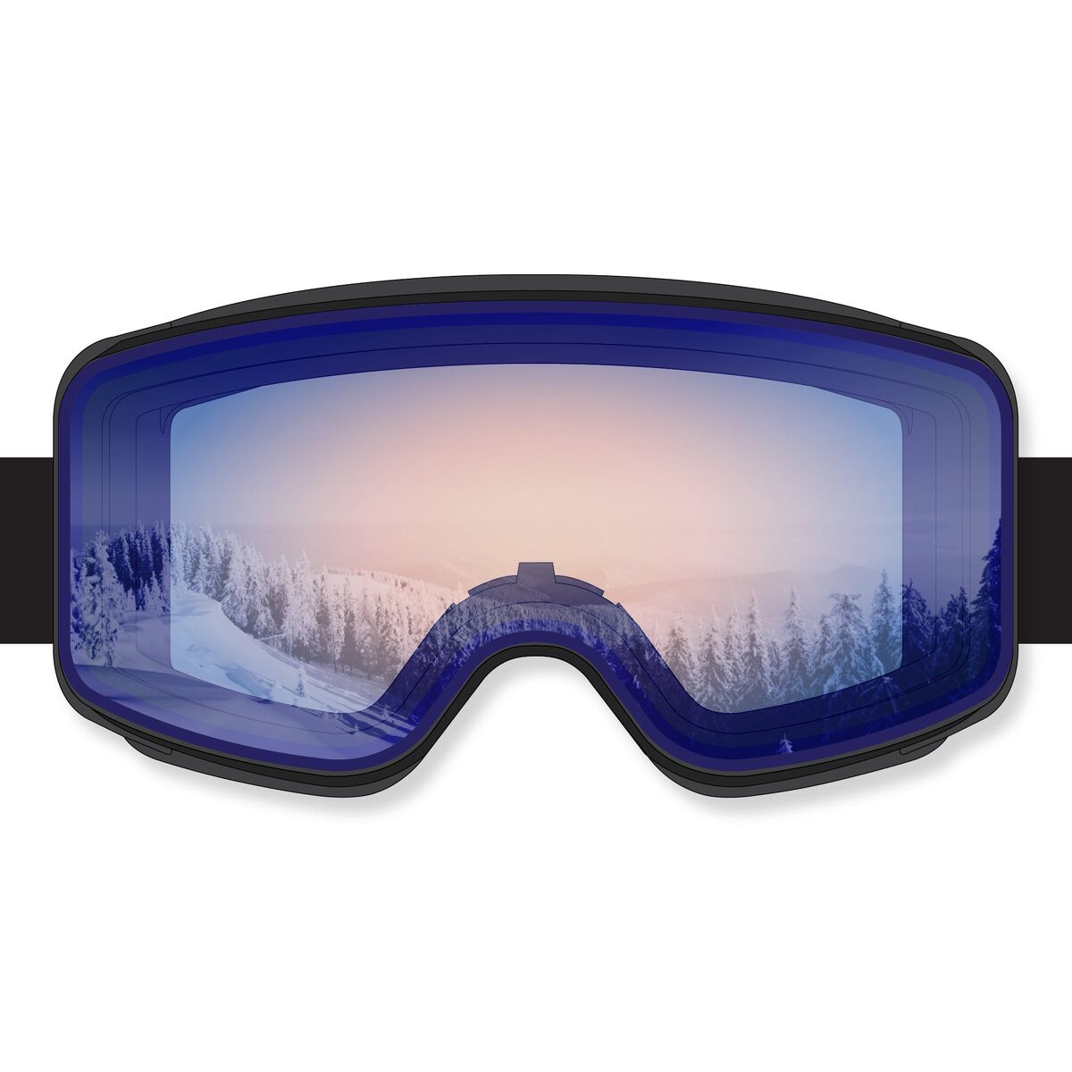STAGE Cub Kid's Ski Goggle - Youth Ski & Snowboard Goggle (Ages 3-6)