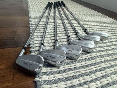 Titleist T250 Launch Spec Iron Set 5-PW Golf Clubs w/ premium project x Red X-Stiff shafts - MINT! Big discount!!