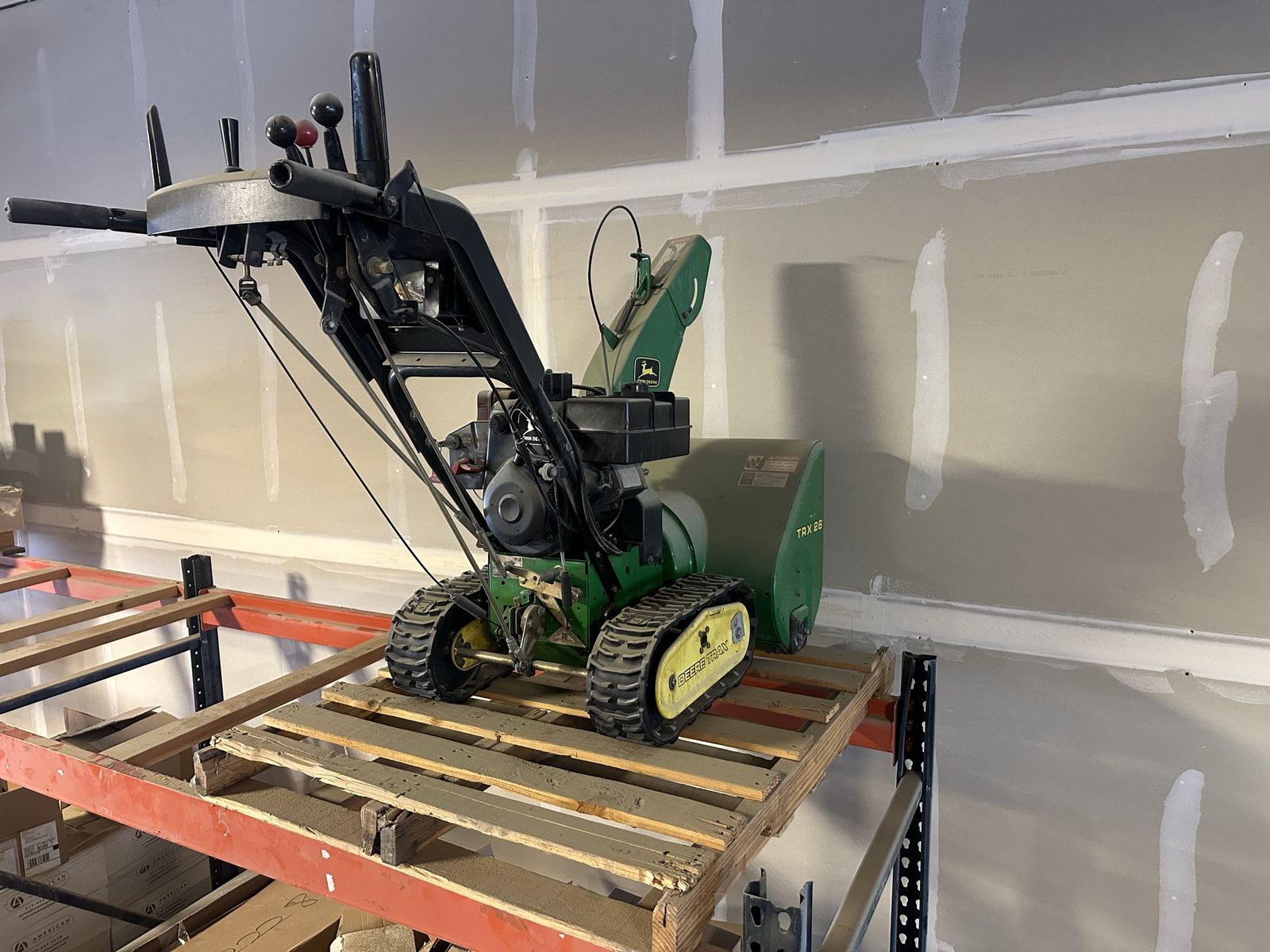 John Deere TRX26 Tracked Snow Blower - 26" Clearing Width