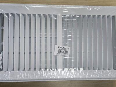 Box of 10 TRUaire 150MW 6"x12" Registers
