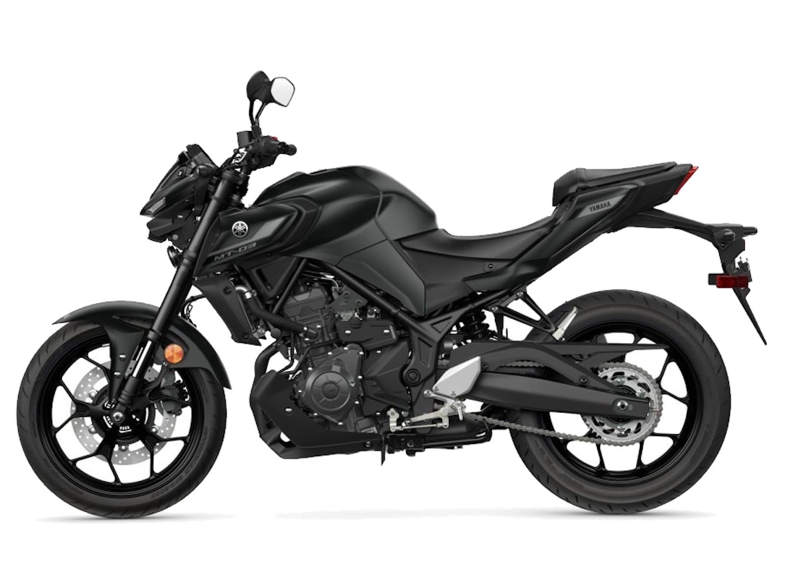 2025 Yamaha MT-03 CA Matte Stealth Black - Y01444
